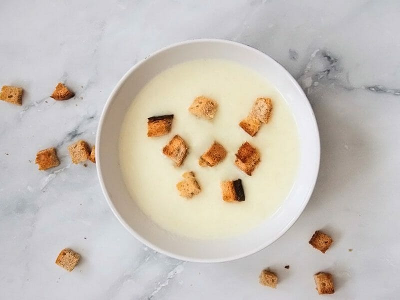 Velouté à l’oignon et aux pommes de terre au Thermomix