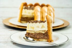 Charlotte poire chocolat au Thermomix