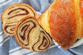 Cozonac – Brioche roumaine aux noix et chocolat au Thermomix