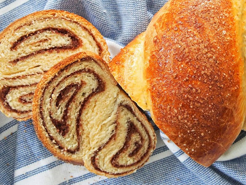 Cozonac – Brioche roumaine aux noix et chocolat au Thermomix