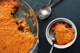 Hachis parmentier à la patate douce au Thermomix