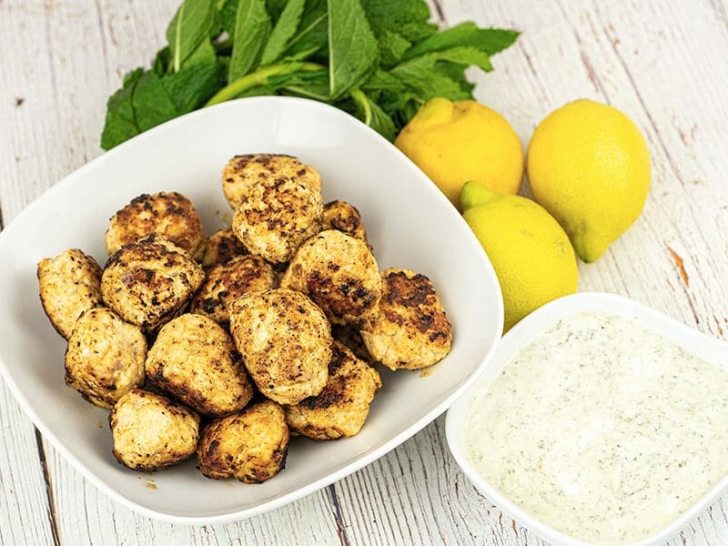 Boulettes de poulet au citron au Thermomix