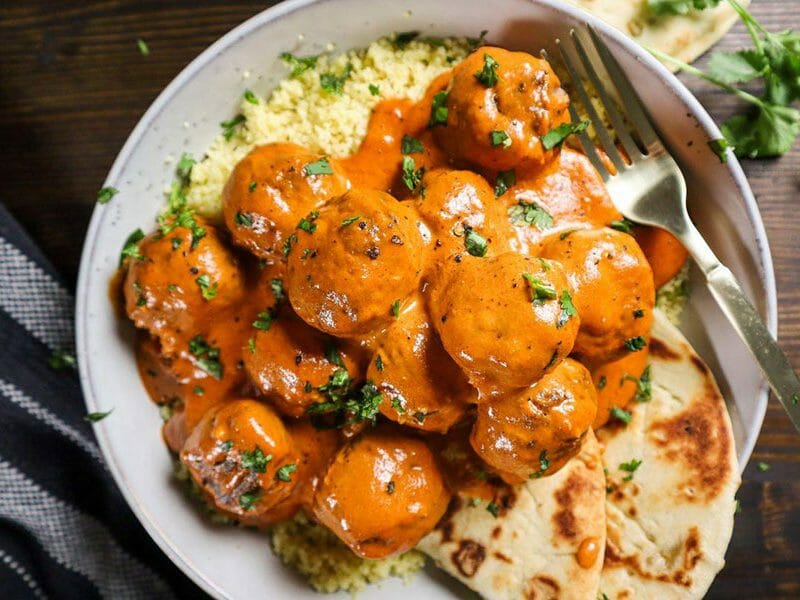 Boulettes de viande Tikka Masala au Thermomix