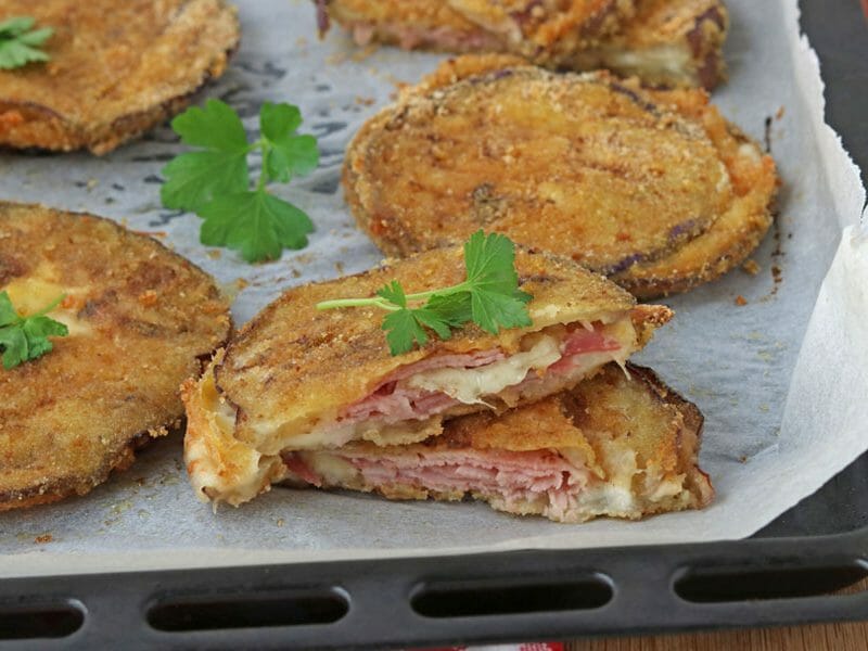 Cordon-bleu d’aubergines au Thermomix