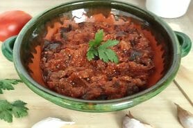 Mijoté d’aubergines à la tomate au Thermomix