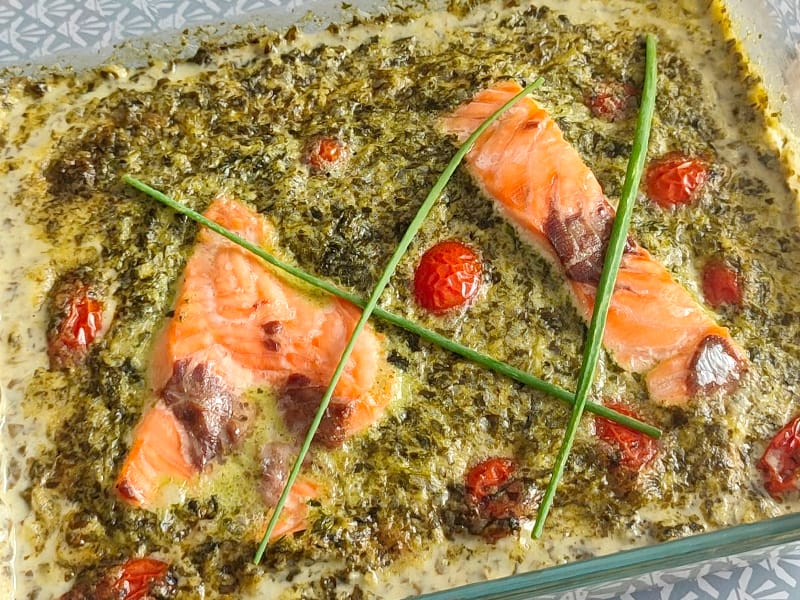 Saumon à la Toscane au Thermomix
