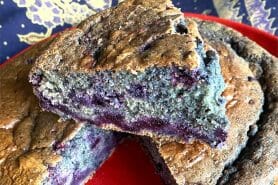 Gâteau aux myrtilles au Thermomix