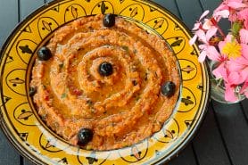 Salade aubergines, courgettes et tomates au Thermomix
