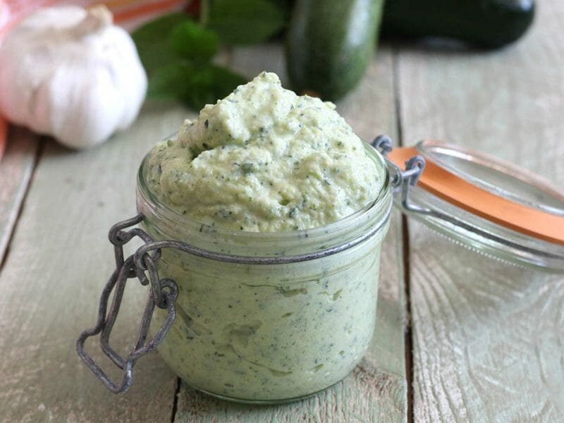 Sauce ricotta et courgettes au Thermomix