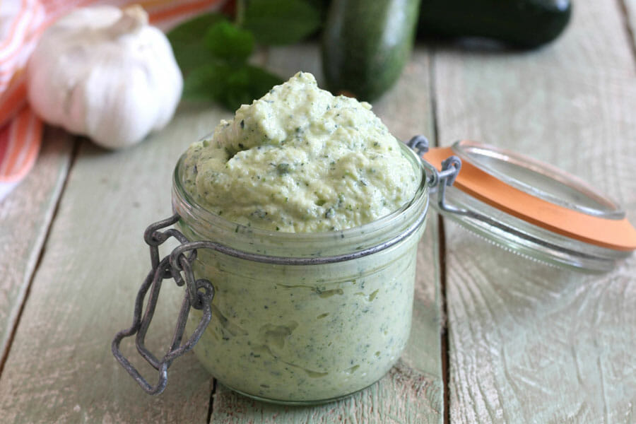 Sauce ricotta et courgettes au Thermomix Cookomix