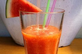 Smoothie pastèque et fruits du soleil au Thermomix