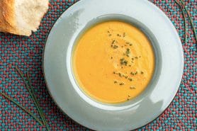 Crème de potimarron à la ricotta au Thermomix
