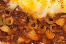 Gratin de macaroni à la bolognaise au Thermomix
