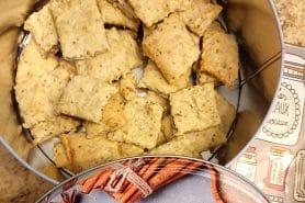 Biscuits apéro aux graines au Thermomix