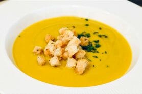 Crème de potiron et chou-fleur au Thermomix