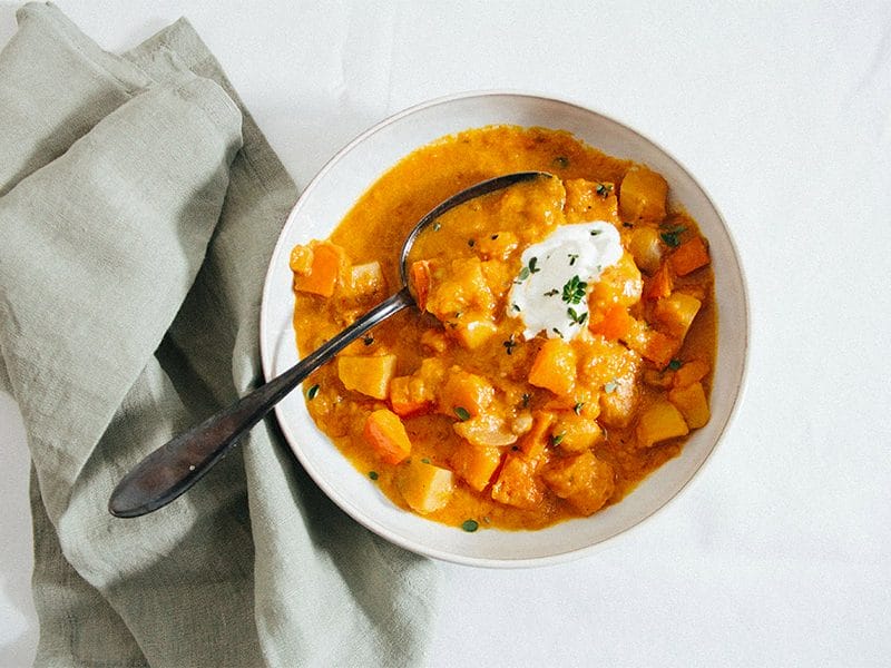 Goulasch de potiron et pommes de terre au Thermomix