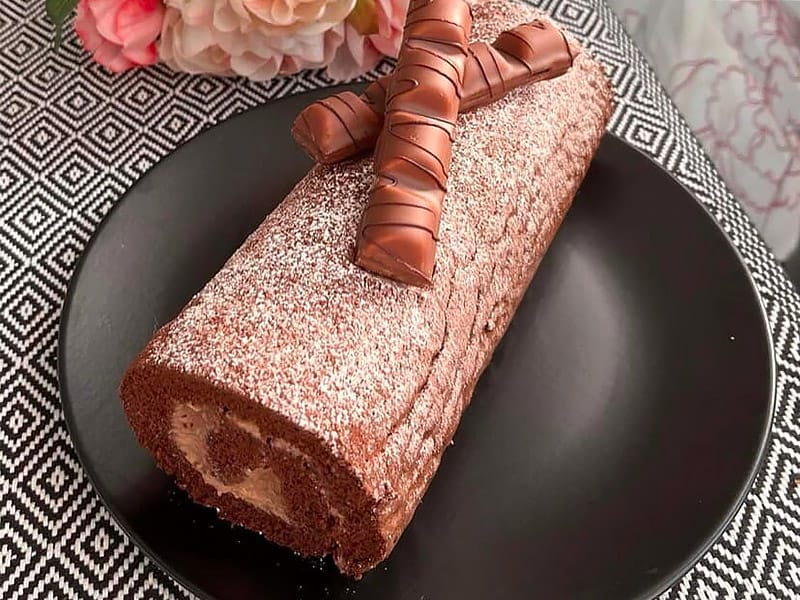 Layer cake Kinder Bueno au Thermomix - Cookomix