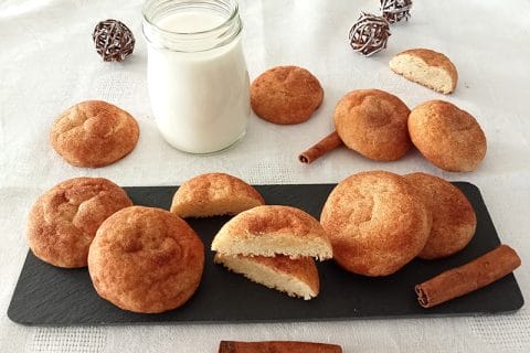Snickerdoodles – biscuits moelleux à la cannelle
