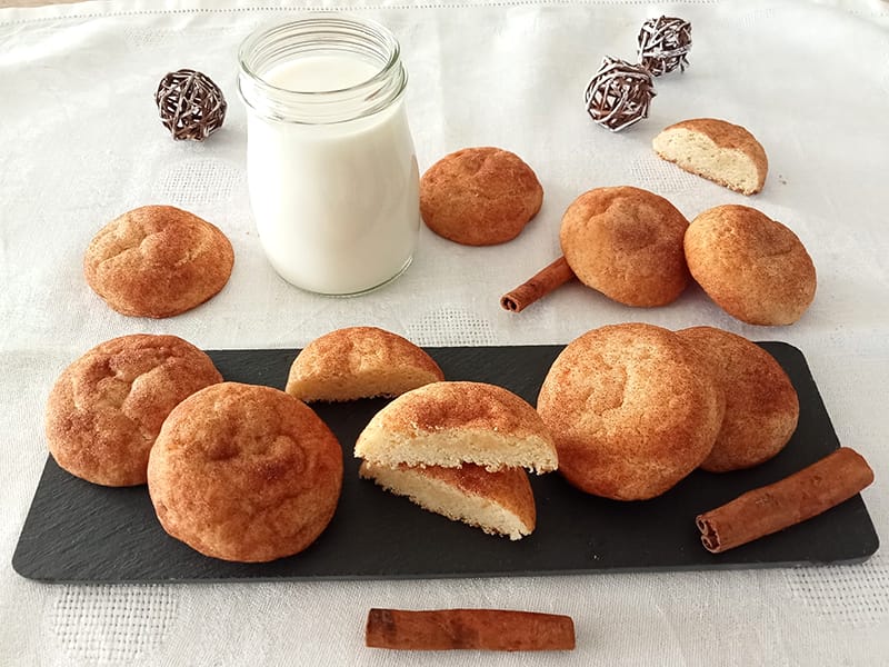 Snickerdoodles – biscuits moelleux à la cannelle au Thermomix