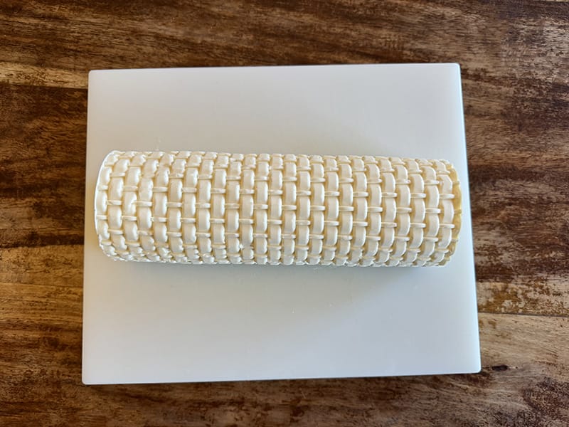 Bûche vanille praliné dans le moule