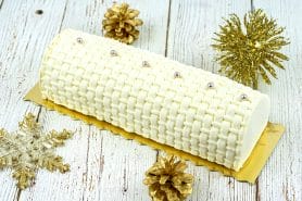 Bûche vanille praliné au Thermomix