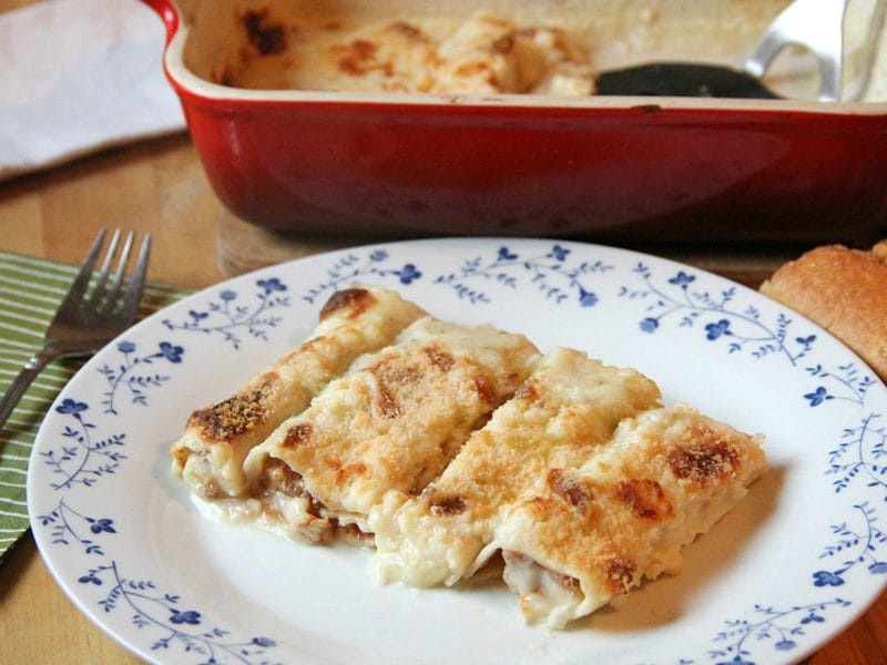 Cannelloni poulet et foie gras au Thermomix