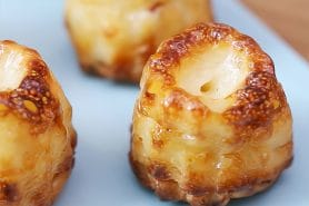 Mini cannelés chèvre miel au Thermomix