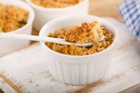Crumble coco, poires et pommes au Thermomix