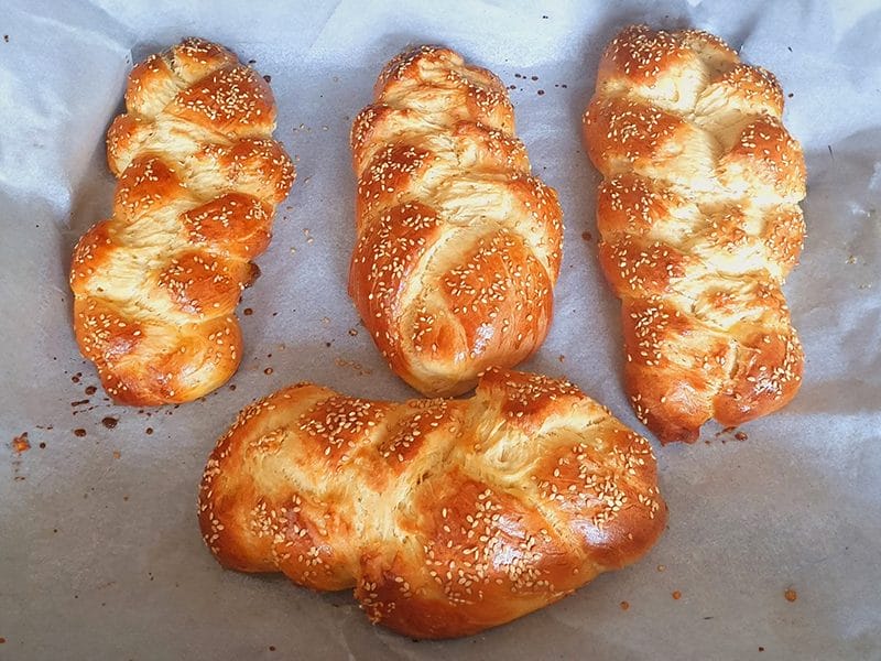 Tcheurek – Brioche arménienne au Thermomix