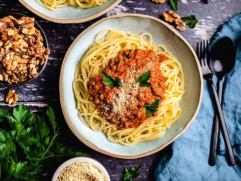 Bolognaise de noix au Thermomix