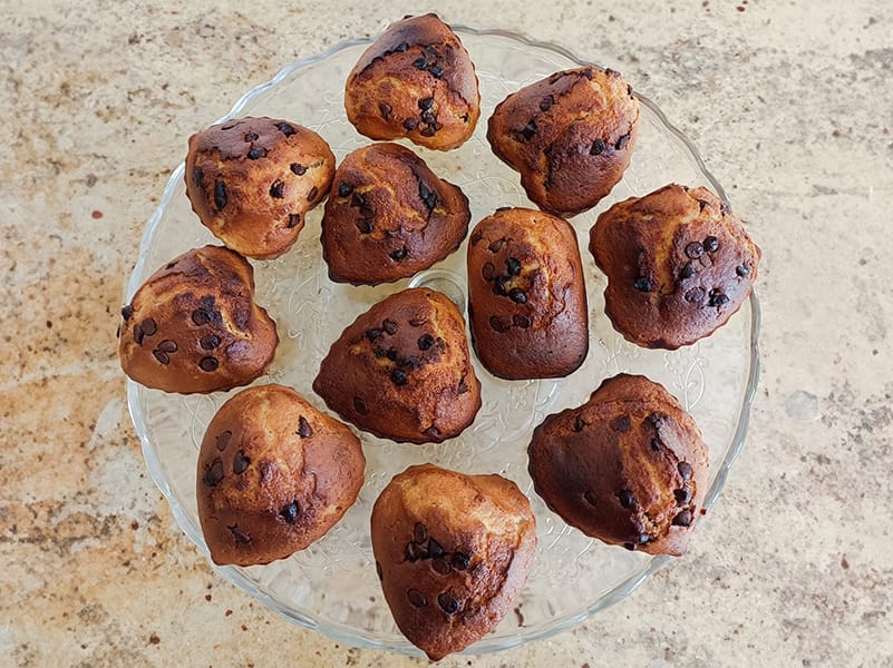 Muffins choco-amande au Thermomix