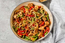 Nouilles udon miso au Thermomix