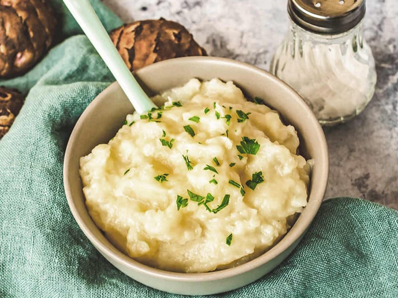 Purée de topinambours au Thermomix