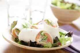 Wraps au saumon fumé au Thermomix