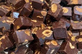 Caramiel au chocolat et fruits secs au Thermomix