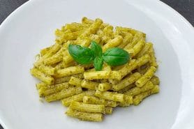 Pâtes au pesto de haricots verts au Thermomix
