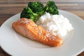 Saumon laqué aux saveurs asiatiques au Thermomix