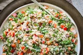 Taboulé de quinoa au Thermomix