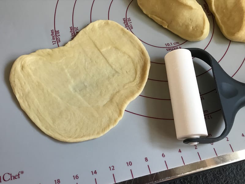 Étaler chaque morceau