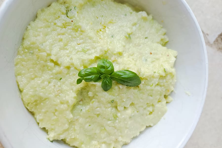 Pesto de courgettes crues au Thermomix - Cookomix