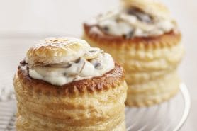 Vols au vent dinde et champignons au Thermomix