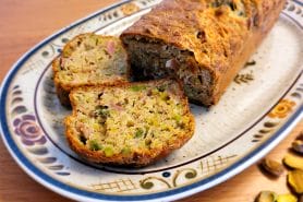 Cake mortadelle et pistaches au Thermomix