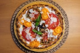 Tarte feuilletée fromage frais et tomates au Thermomix