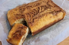 Gâteau brioché façon cinnamon rolls au Thermomix