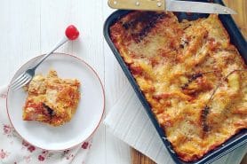 Lasagne butternut et champignons au Thermomix