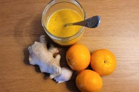 Marinade orange gingembre au Thermomix