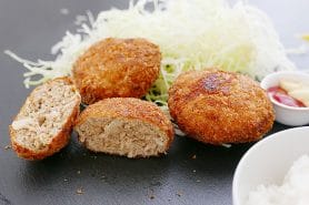 Menchi-katsu – Boeuf haché pané au Thermomix