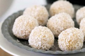 Boules coco citron au Thermomix