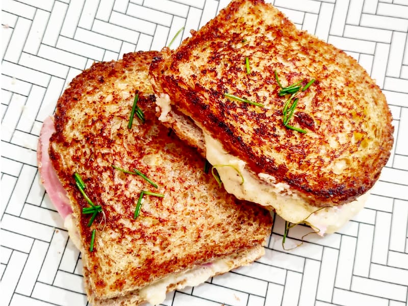 Croque monsieur Cyril Lignac au Thermomix