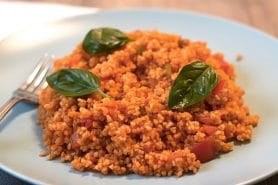 Boulgour turc à la tomate au Thermomix